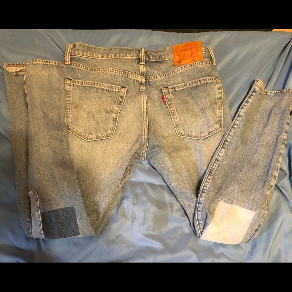 Rare Find. Men’s Levi Jeans, Patchwork